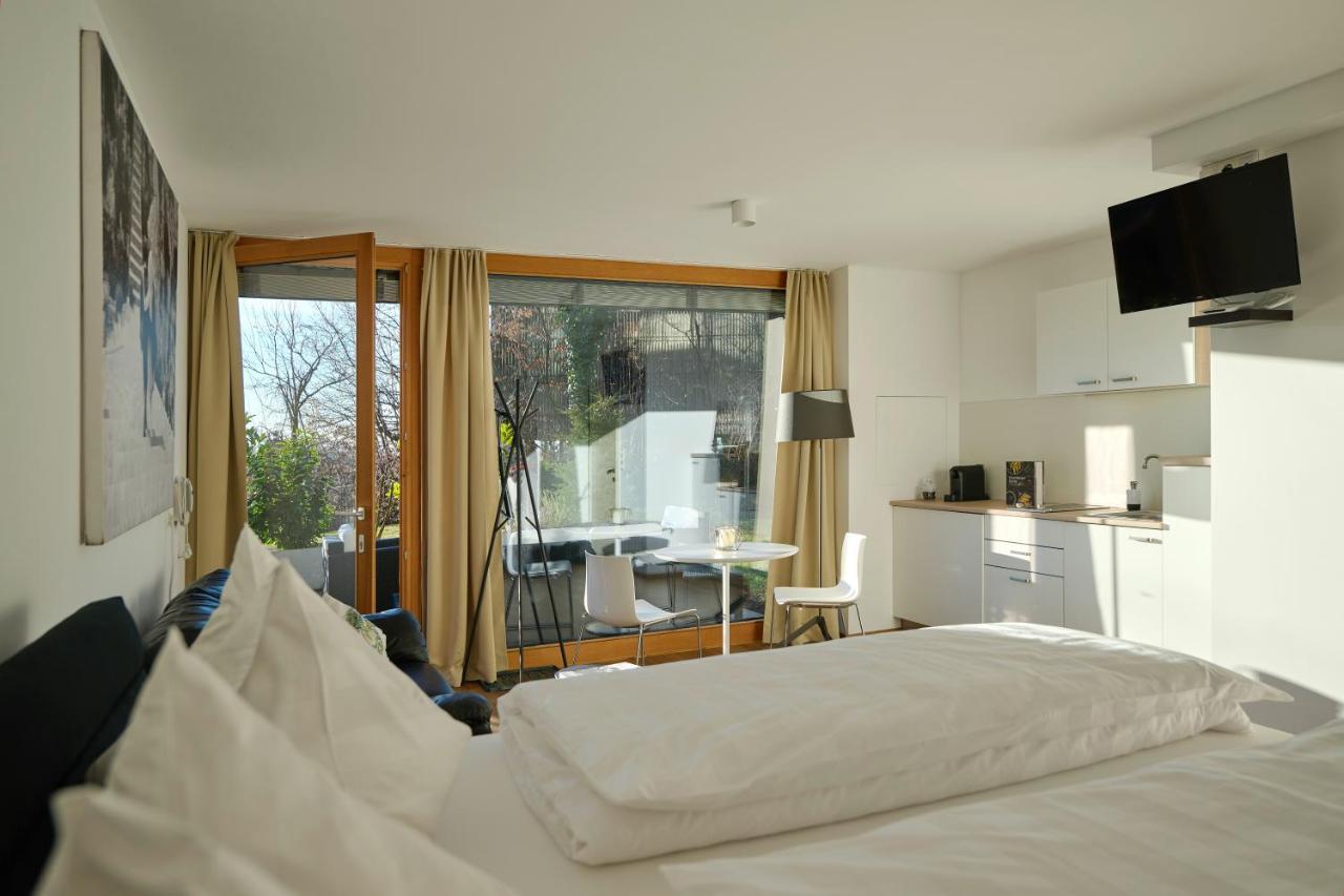 Charmantes Apartment Im Gruenen Bregenz Bagian luar foto